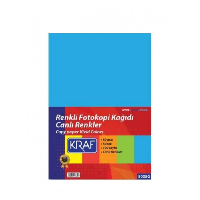 Kraft Renkli Fotokopi Kağıdı