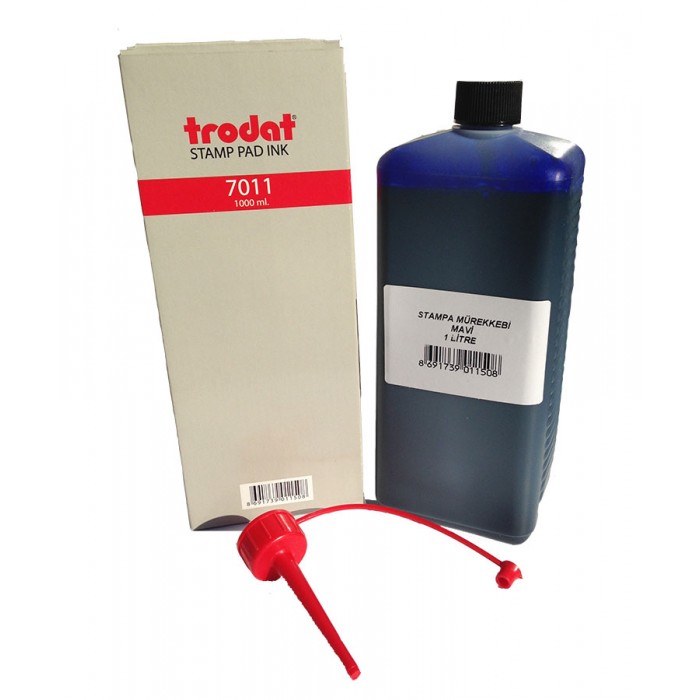 TRADAT MÜREKKEP 1 LİTRE MAVİ